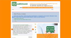 Desktop Screenshot of cavambrosiano.it