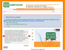 Tablet Screenshot of cavambrosiano.it